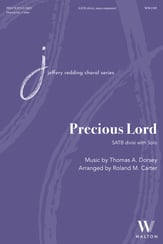 Precious Lord SATB choral sheet music cover